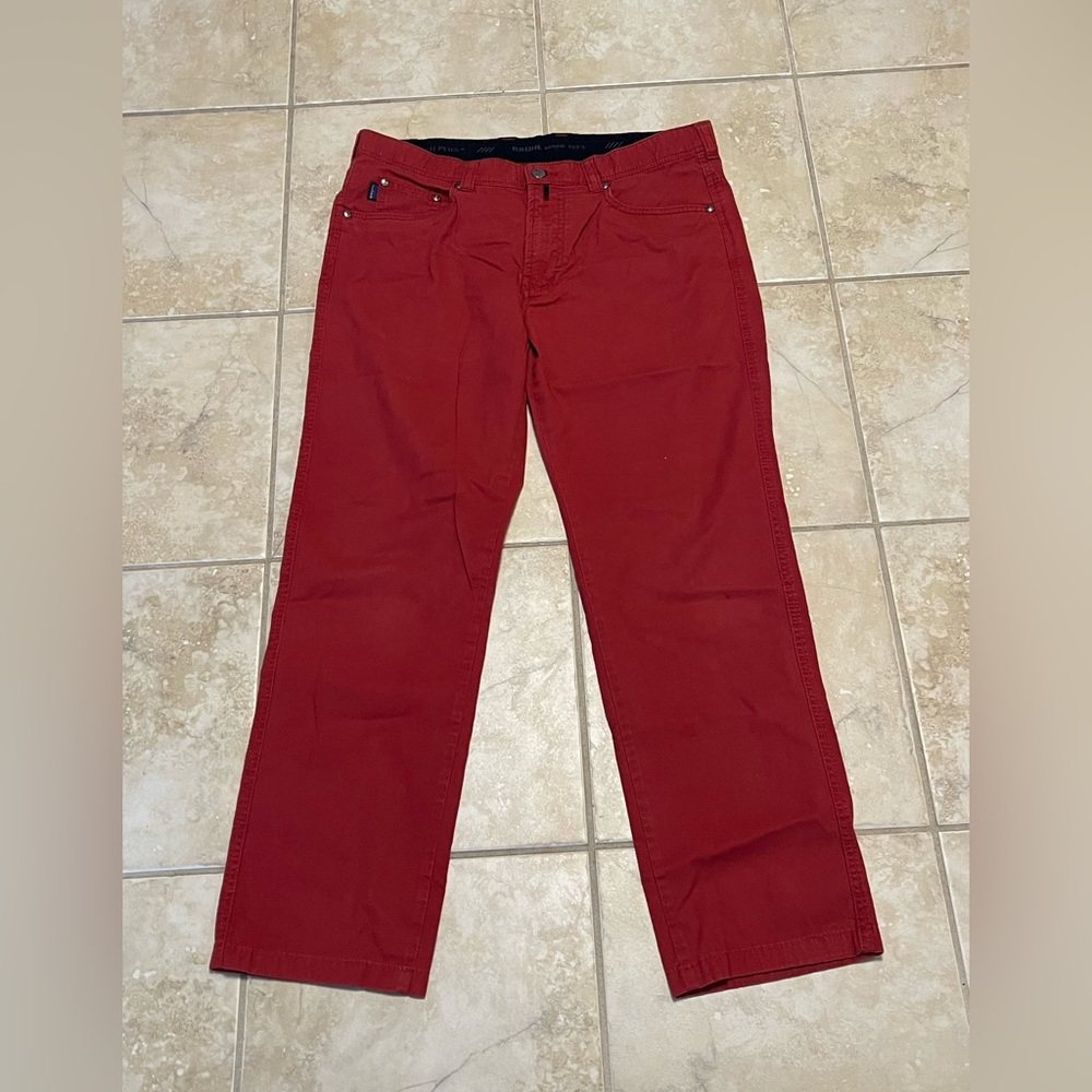 Classic Red Men's Dress Pants